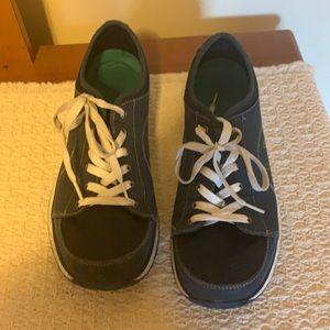 Blue comfortable shoes